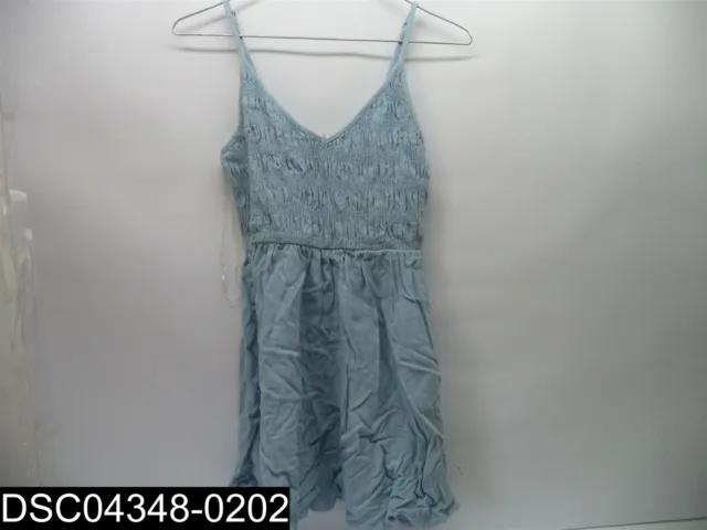 Used: Size Small Women's L.A. Hearts Light Blue Tank Top Dress Top