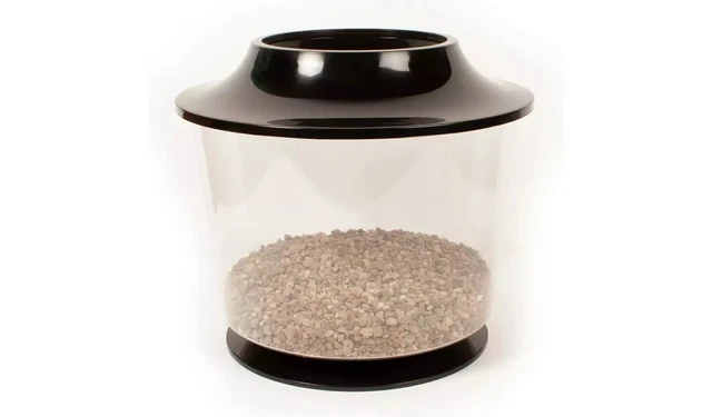 Goldfish Starter Set Aquarium Gold Fish Tank Bowl Gravel Plant Kit