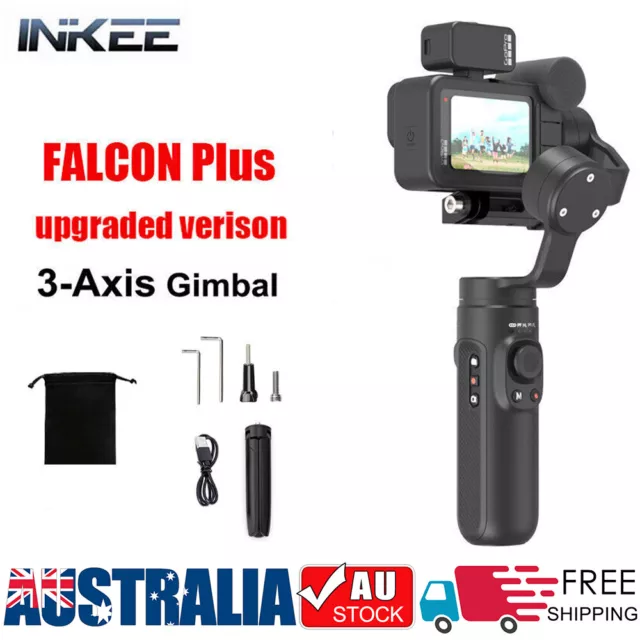 INKEE FALCON Plus Handheld 3-Axis Action Camera Gimbal Stabilizer for GoPro 10 9