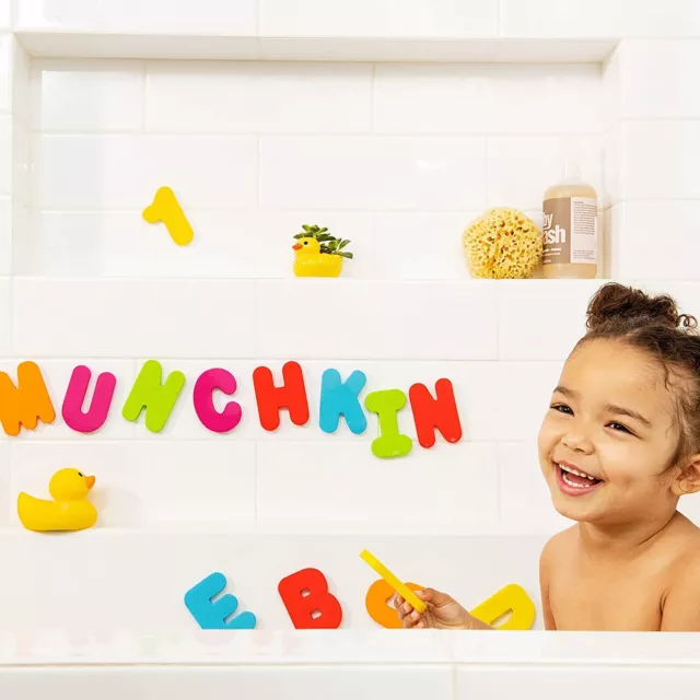 Munchkin Learn Bath Toy 36 Bath Foam Letters and Numbers 2