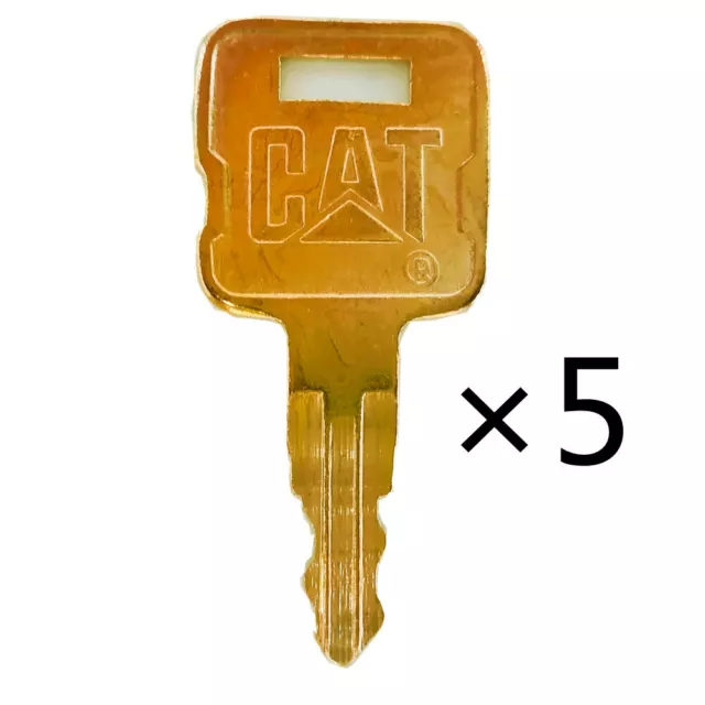 5 CAT Ignition Keys For Caterpillar Heavy Equipment and others ASV 5P8500