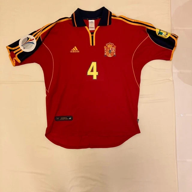 Maillot football vintage Espagne extérieur #99 XILLOG saison