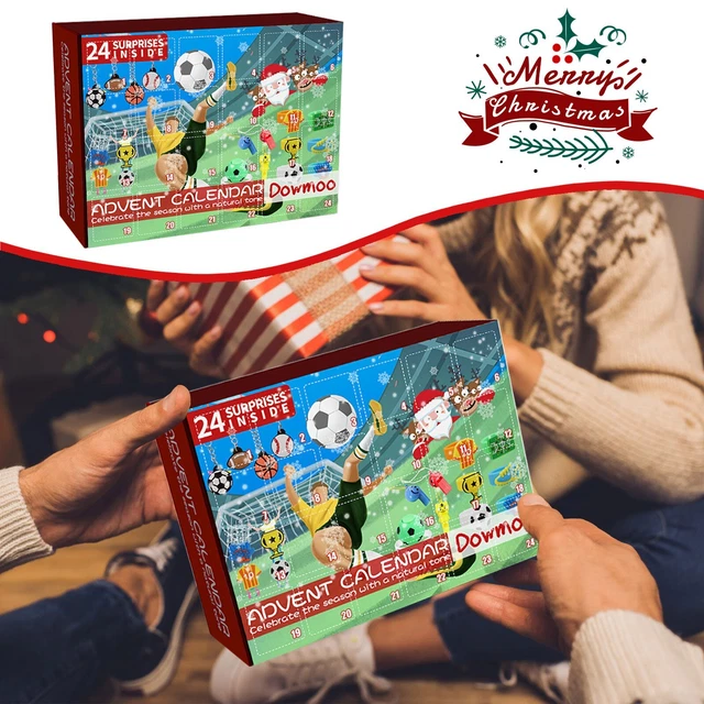 WORLD CUP FOOTBALL Christmas Advent Calendar 2022, 24 Days And