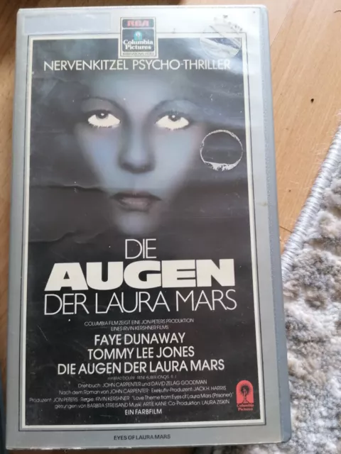 VHS Rarität: DIE AUGEN DER LAURA MARS (1978)