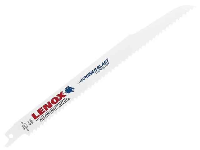 Lenox LEN956R 20582-956R Bois Coupe Scie à Guichet Lames 230mm 6 Tpi (Paquet