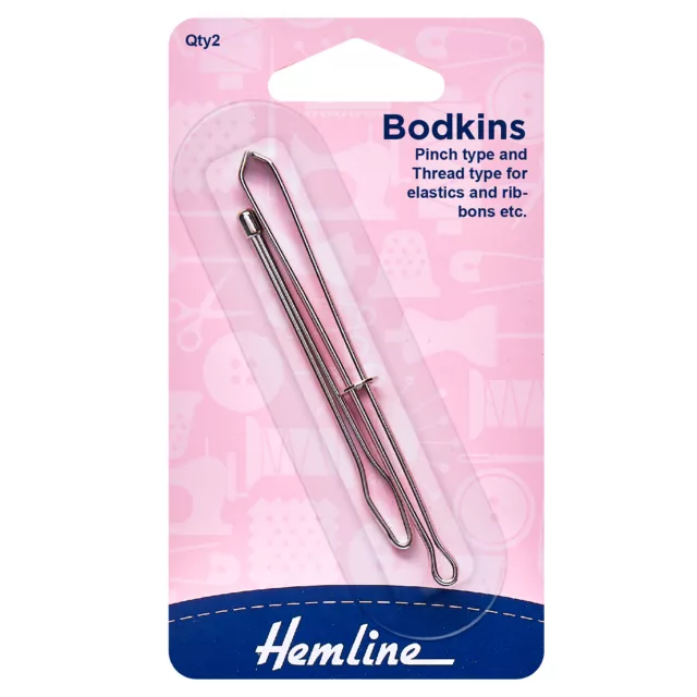 Hemline Bodkins Pinch And Thread Set 2 Pieces