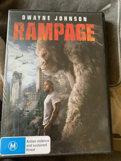 RAMPAGE 2018 NEW Dvd DWAYNE JOHNSON 5.90 PicClick AU