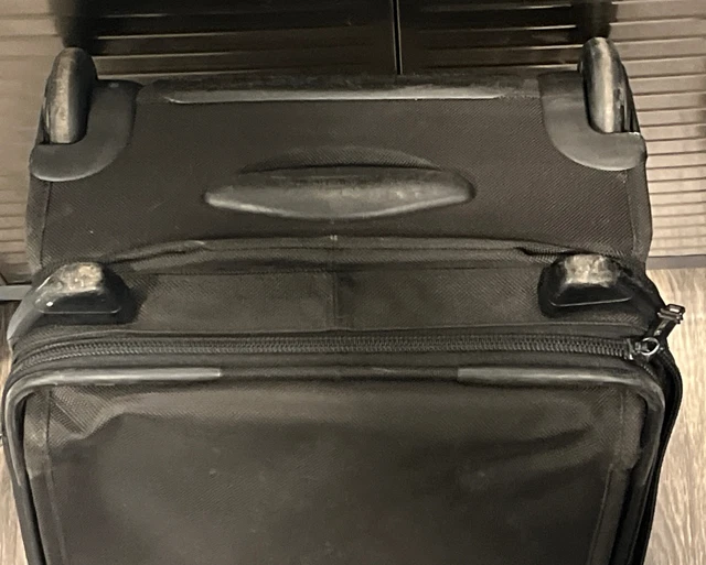 TUMI Adjustable Upright Rolling Suitcase Black 10
