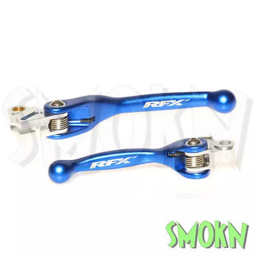 Yamaha Flexi Achse Bremse & Kupplung Hebel Yz-F 250 07-08 450 08 Rfx Forged Blau