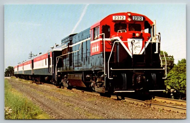 Railroad Locomotive Postcard - Delaware & Hudson Railway