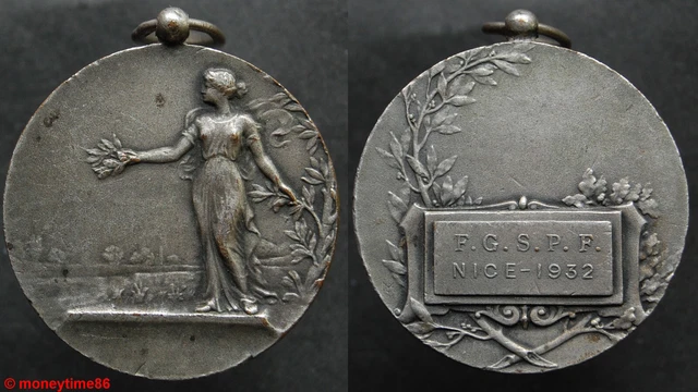Bg12452 - Medal Fgspf Patronage La Paimpolaise 1924 Paris