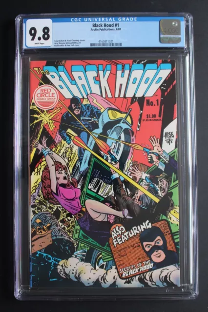 Black Hood #1 Red Circle Archie 1983 GGA Bondage ALEX TOTH Morrow Wildey CGC 9.8