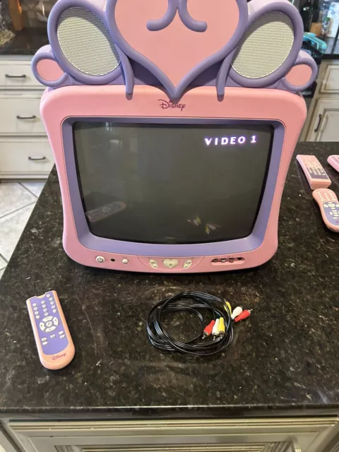 13 Inch Disney Princess tv With Working Remote And Sound Bar