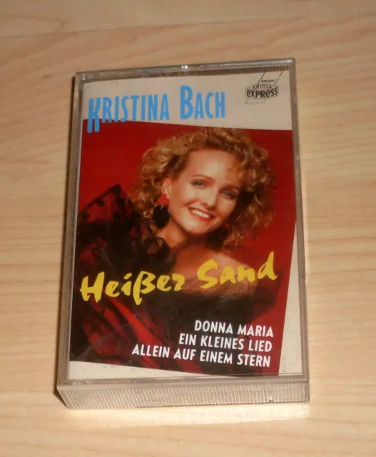 Musik Kassette MC - Kristina Bach - Heißer Sand - Schlager