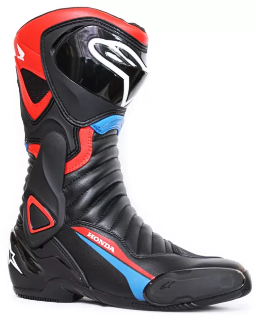 Alpinestars Smx 6 V2 Honda Gr. 43 Bottes de Moto Course Avec Polisseur