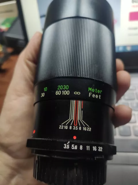 Objectif Vivitar 200 Mm 1:3.5 Auto Telephoto
