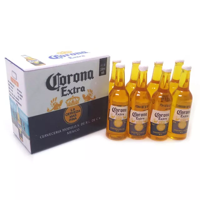 1 set 1:12 custodia birra corona corona miniatura accessori fai da te kid toy