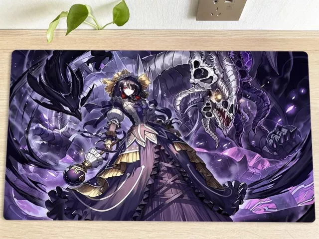 YuGiOh Playmat Underworld Goddess of the Closed World TCG CCG Mat Trading Card