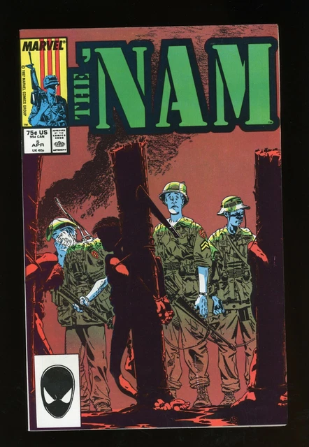 THE 'NAM #5 (1987) MArvel Comic DOUG MURRAY MICHAEL GOLDEN ART High Grade