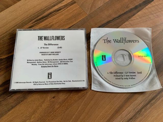 THE WALLFLOWERS-THE DIFFERENCE/1997 Interscope Recs Vhs Single Promo ...