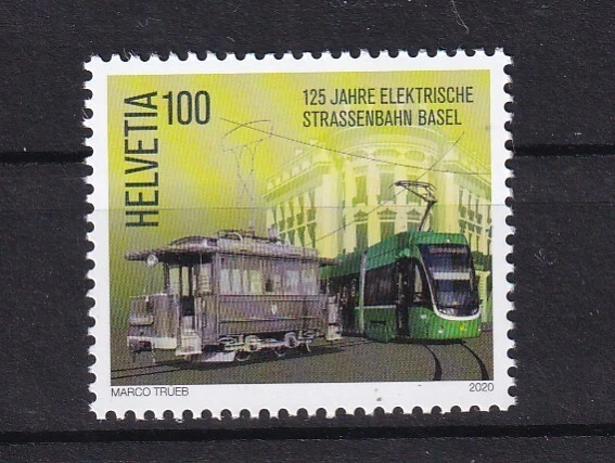 Switzerland-2020- Train-Railway-Mnh-(Ref 1-4)