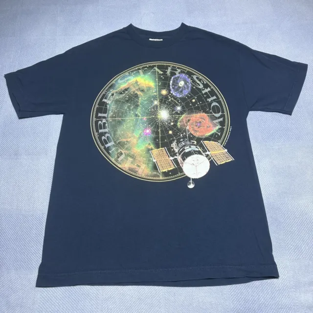 Vintage 1990s Hubble Space Telescope Star Show NASA T-Shirt Size Medium