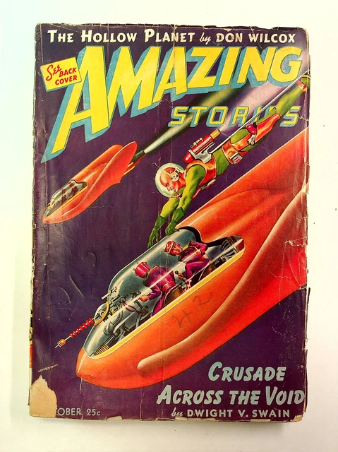 Amazing Stories Pulp Oct 1942 Vol. 16 #10 GD+ 2.5