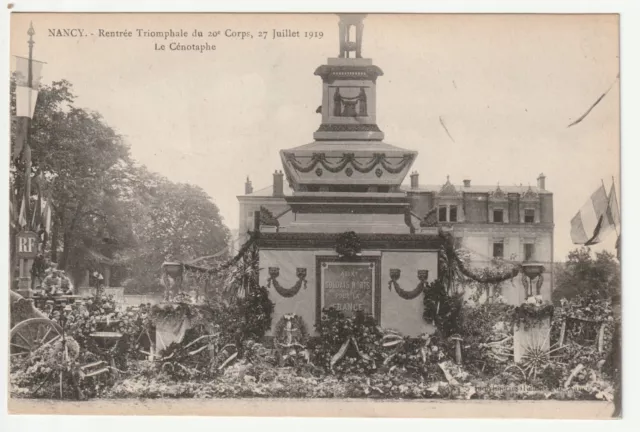 NANCY - CPA 54 - Military Life - 20th Army Corps Return July 1919 1