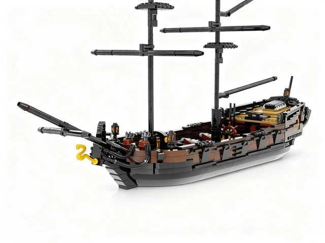 ZITIANYOUBUILD Frégate Lourde De Pirates - 5733 Pièces, Style UCS, MOC