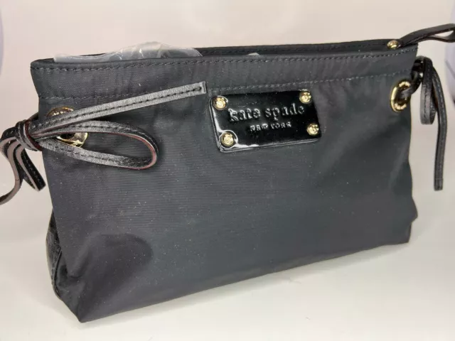 Kate Spade Clutch Bag with Bows Black New without Tags