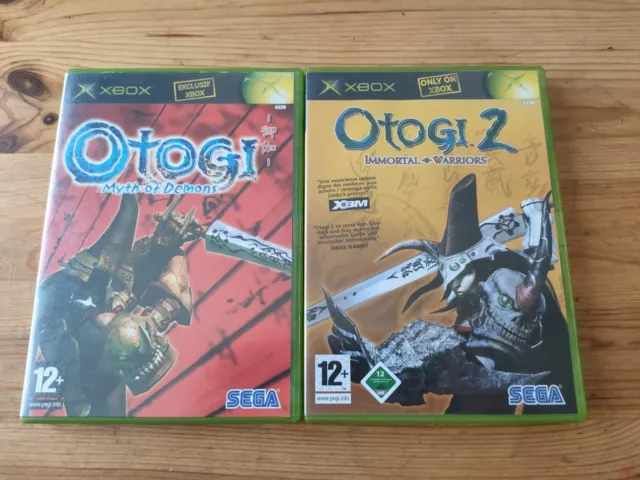 Lot De Deux Jeux Otogi 1 Et 2 Complet Pour Xbox.