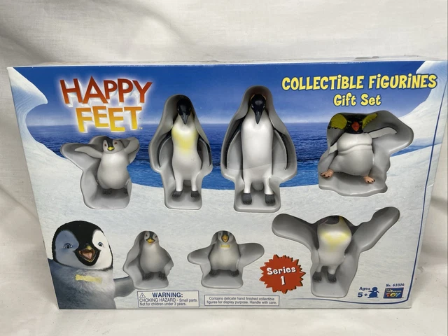 HAPPY FEET COLLECTIBLE Figurines Gift Set Series New