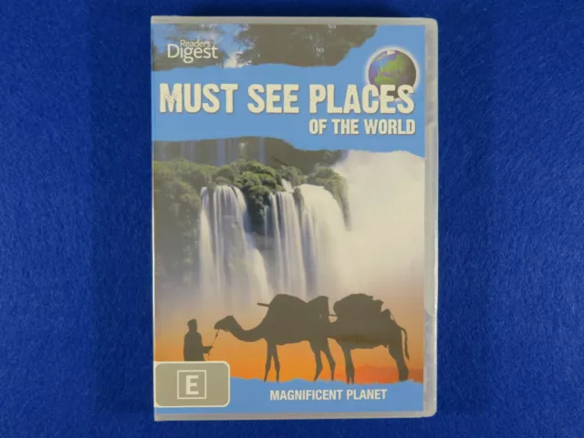 Must See Places Of The World Magnificent Planet - Brand New - DVD !!