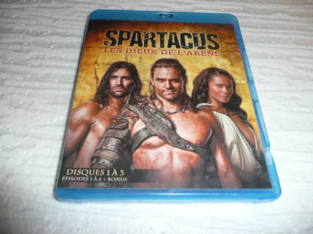 Bluray - Spartacus Les Dieux De L Arene L Integrale Saison 1 - 6 Episodes Bluray