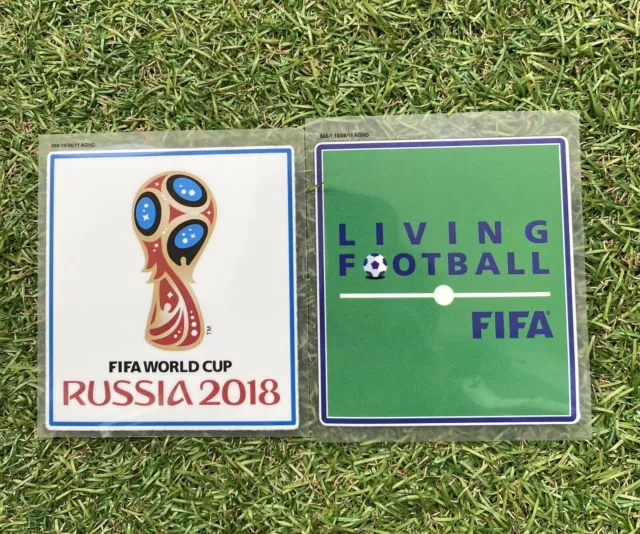 Coupe du Monde 2018 Russie Patch Badge + patch Living Football FIFA France