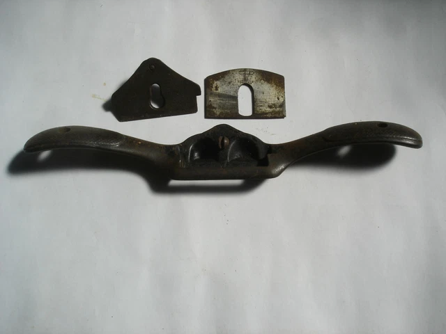 Vintage STANLEY No 51 Spokeshave flat sole SW Blade USA 3