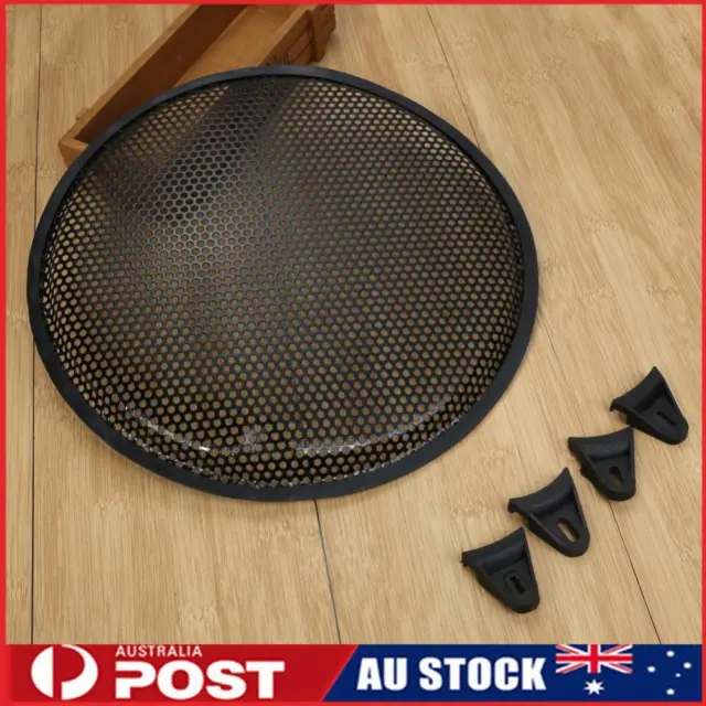 8/10/12 Inch Grill Mesh Black for Car Subwoofers and Loudspeakers (10inch)