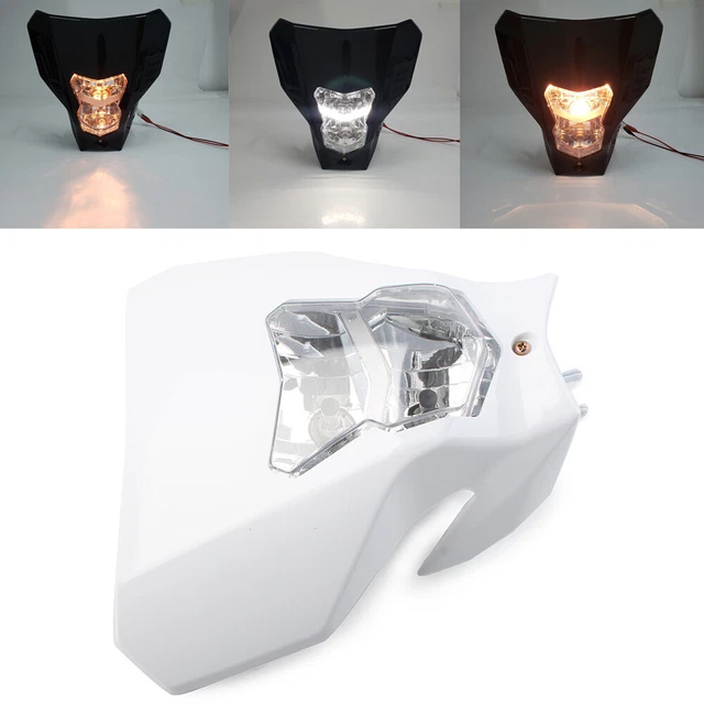 Headlight Headlamp Lamp LED For CRF450XR CRF450L 2019-2020 Dirt Bike  White