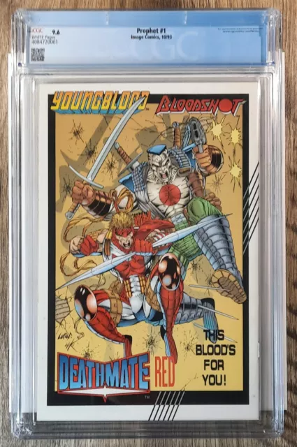 Prophet #1 CGC 9.6 NM+ (1993 Image Comics) Liefeld #0 Coupon Included Movie soon 3