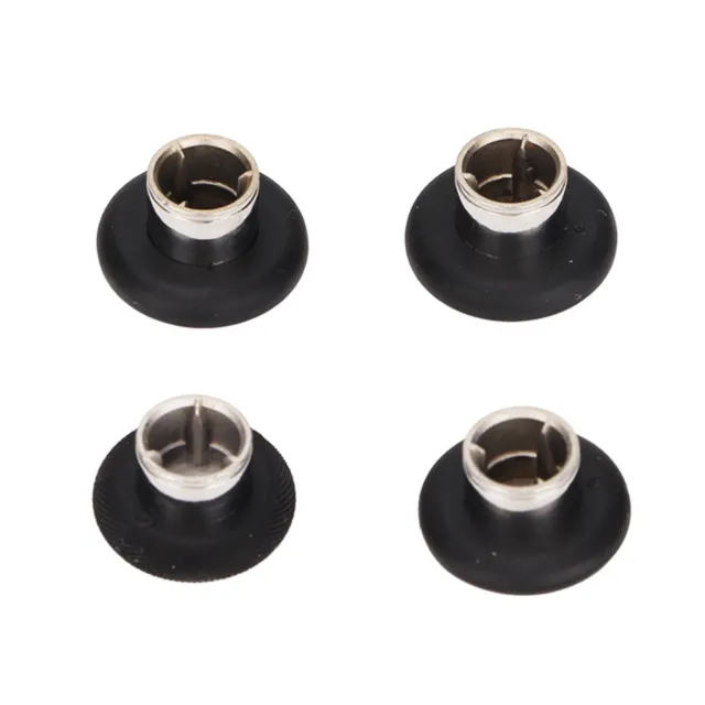 Metal Joysticks Grips Easy To Replace Rubber + Stainless Steel Professional