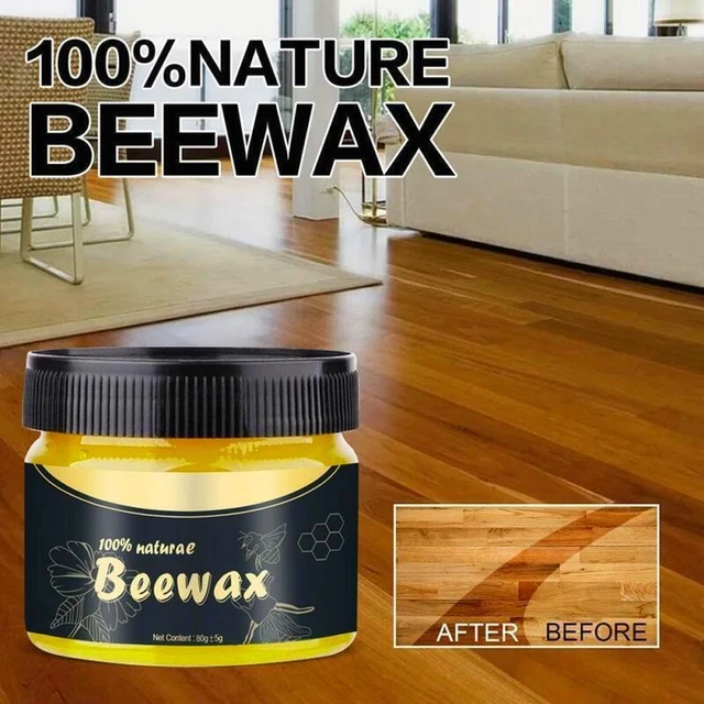 Cera d'api - pavimento in legno - lucidatura per mobili - cura naturale del legno - N6X