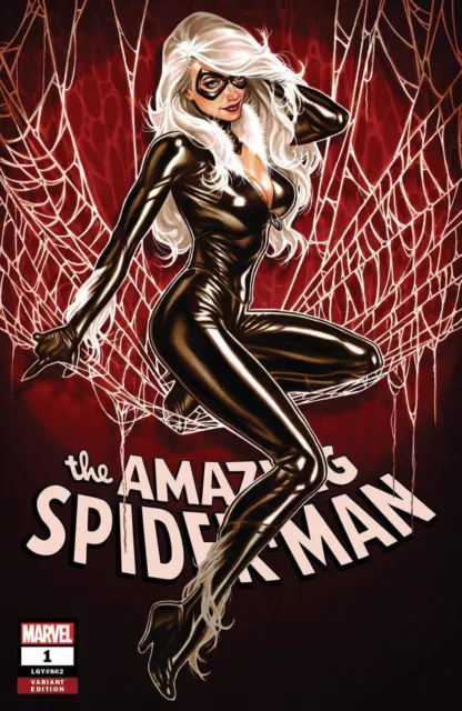 AMAZING SPIDERMAN 1 MARK BROOKS VARIANT NM BLACK CAT A vol 5 2018