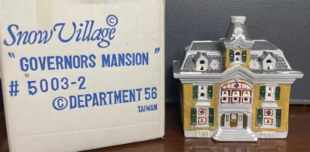 Department 56 Snow Village Christmas in the Mansion