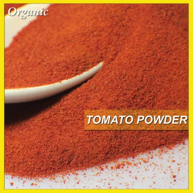 ORGANIC Tomato Powder 100% Pure Natural Ripe Tomatoes Premium Ground FREE POST