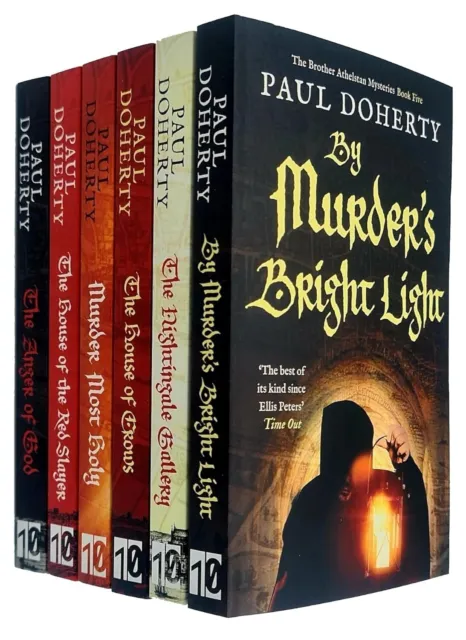 The Brother Athelstan Mysteries Collection 6 Books Set By Paul Doherty PB NEW