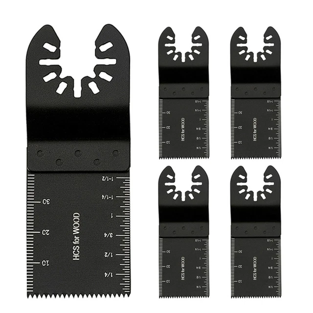 Pour couper bois lame de scie plastique oscillante multi-outil noir carbone
