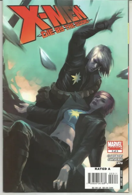 X-Men (Die by the Sword) #3 : January 2008 : Marvel Comics.