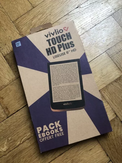 Liseuse Numérique Vivlio Touch Hd + Pack D'ebooks De Plus De 8 Ebooks  Offert à Prix Carrefour