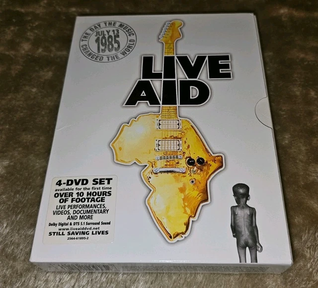 4DVD BOX・LIVE AID ／JULY 13 ／1985！ Amazon.com: Live Aid (4 Disc Set) : Bob Geldof, Bryan Adams