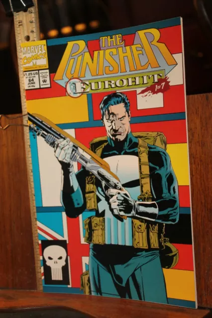 Marvel Comics The Punisher Eurohit 1 of 7